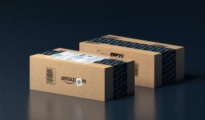 two amazon shipping boxes