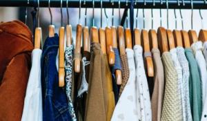 Rack of clothing