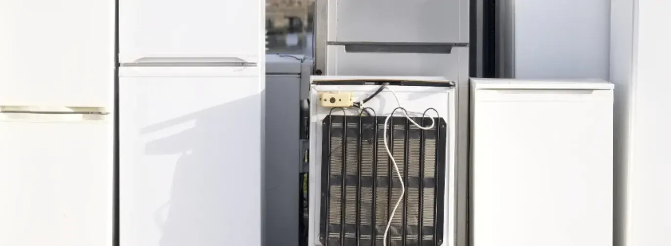 Old refrigerators