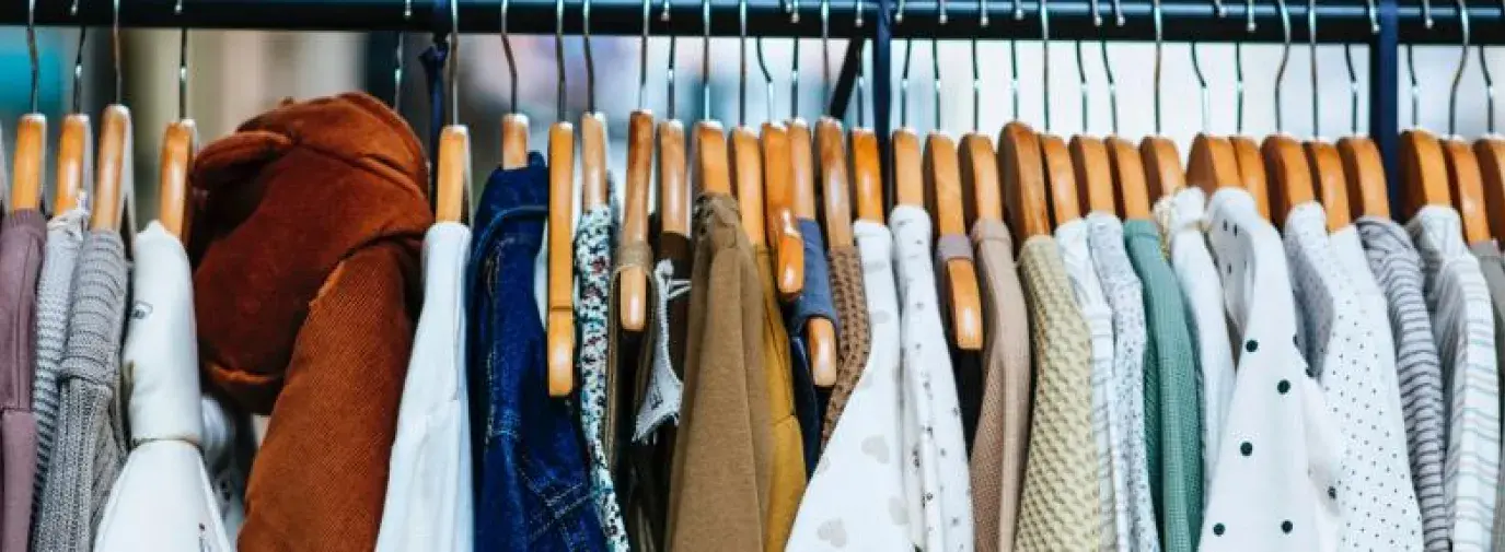 Rack of clothing